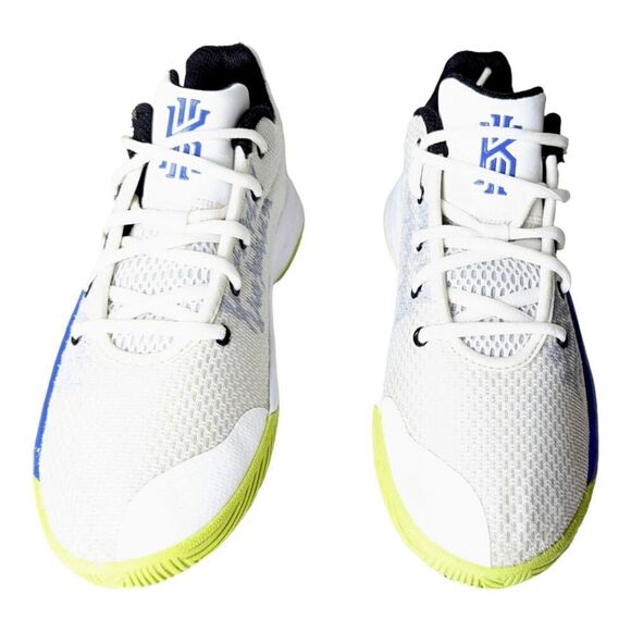 NIKE Kyrie Flytrap 2 'White Lime Blast' Basketball Shoes Size 4.5Y - Picture 4 of 9